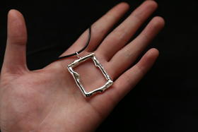 CHEZ BOQUE 印象系列原创手工925银吊坠《心中的风景》