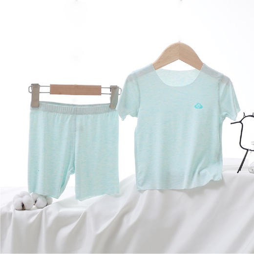 【舒蒂童装】夏季儿童彩纱无痕T恤短袖套装 商品图4