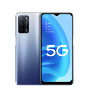 95新 OPPO  OPPOA55（5G）4+128G 紫色  移动5G,联通5G,电信5G 全网通 国行