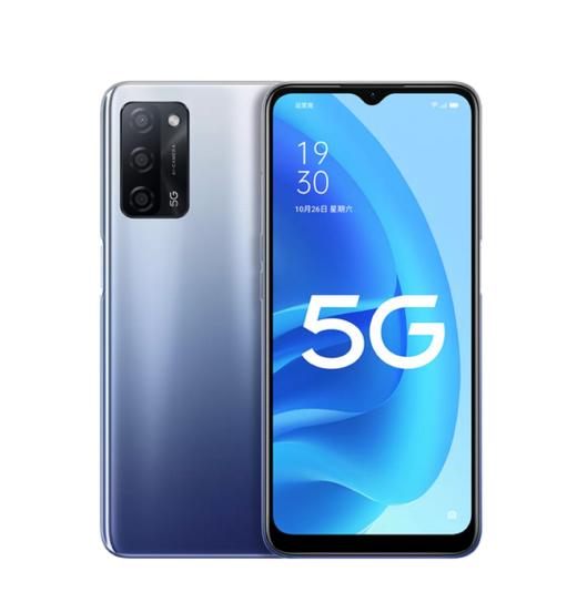 95新 OPPO  OPPOA55（5G）4+128G 紫色  移动5G,联通5G,电信5G 全网通 国行 商品图0