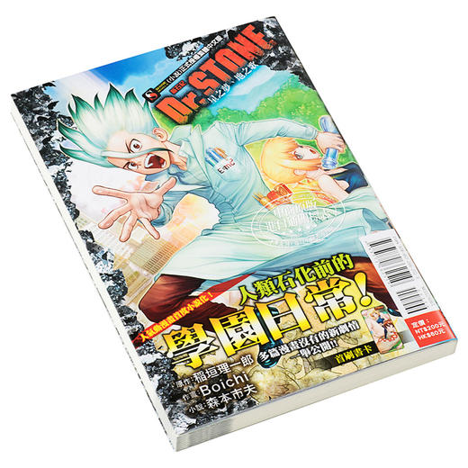 【中商原版】轻小说 Dr.STONE 新石纪 星之梦、地之歌 稲垣理一郎、Boich 台版轻小说 东立 商品图2