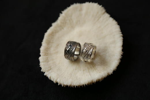 CHEZ BOQUE 覆盖系列原创手工925银戒指《殇》 商品图1