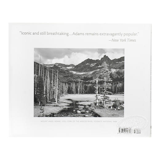 【中商原版】Ansel Adams' Yosemite 英文原版 安塞尔·亚当斯 商品图1