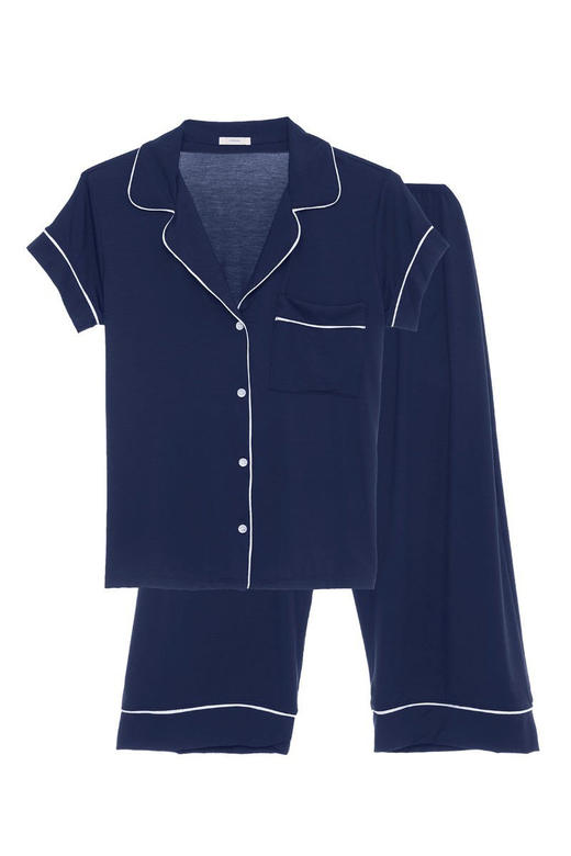 【必败榜-常年出口】eberjey女士 黄油睡衣 套装 温柔的七分裤 家居服 商品图5