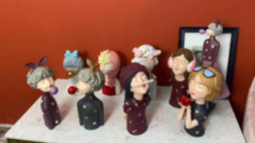 【家居饰品】北欧轻奢泡泡女孩  摆件结婚礼物乔迁新居礼品 商品图5