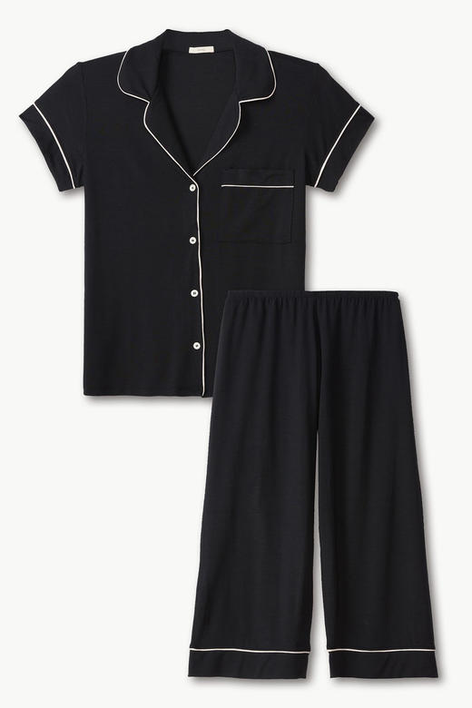 【必败榜-常年出口】eberjey女士 黄油睡衣 套装 温柔的七分裤 家居服 商品图6