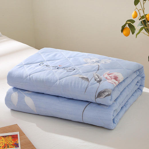 床上用品德朗可水洗空调被夏被夏天薄被子夏凉被