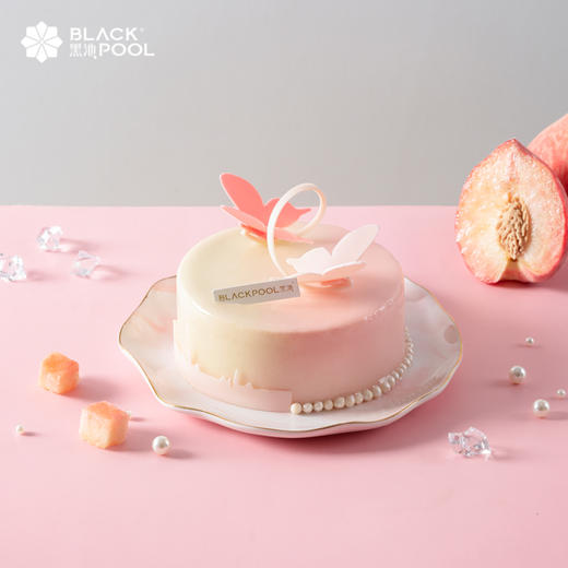 仅限广州地区【飞桃·茉莉蜜桃慕斯】蜜桃茉莉与益力多的渐变滋味 商品图0