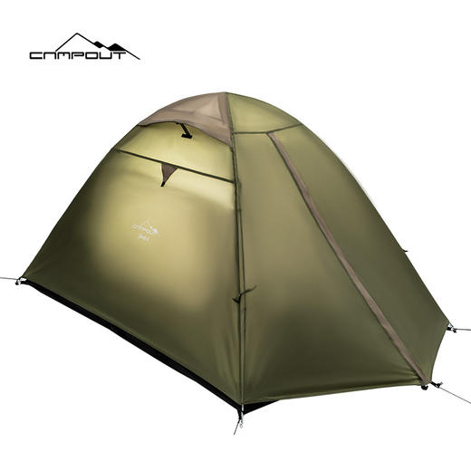 CAMPOUT「户外露营双人双层帐篷」防水遮阳沙滩帐篷 露营大帐篷 商品图4