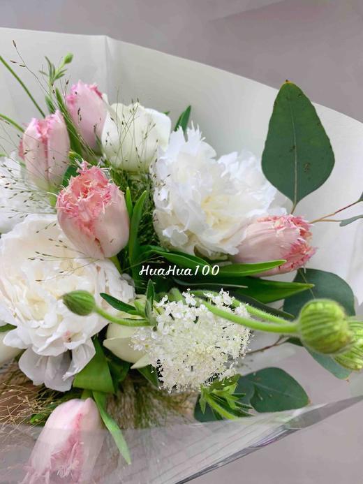 夏日清欢丨芍药翠珠郁金香花束 商品图0