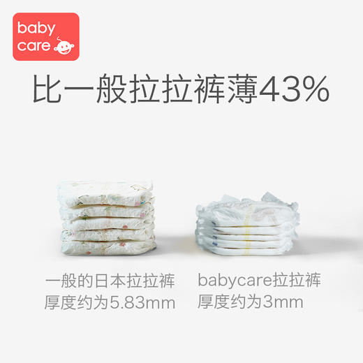 【BBC】babycare皇室弱酸超薄透气纸尿裤/拉拉裤4包（下单备注尺码） 商品图7