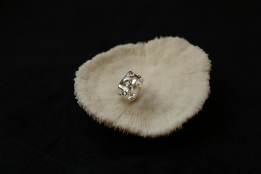 CHEZ BOQUE 覆盖系列原创手工925银戒指《浅》 商品图2