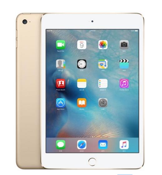 9成新 苹果 iPad mini4 64G 金色 国行 商品图0