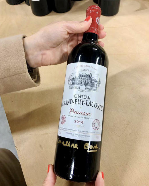 【庄主签名款】拉古斯酒庄干红 Chateau Grand-Puy-Lacoste 2018 商品图4