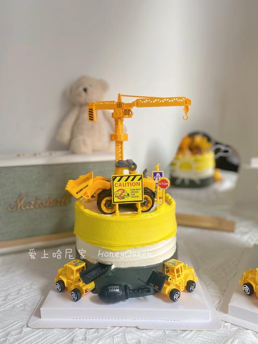 挖掘机儿童蛋糕 商品图0