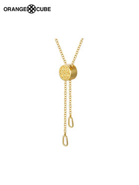 Orange Cube流光项链925银项链女锁骨链小众高级感送女友礼物