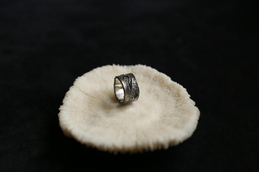 CHEZ BOQUE 覆盖系列原创手工925银戒指《殇》 商品图2