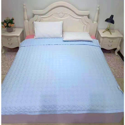 【49.9元/床】双人水洗棉艾草驱蚊床盖2*2.3（1210725） 商品图0