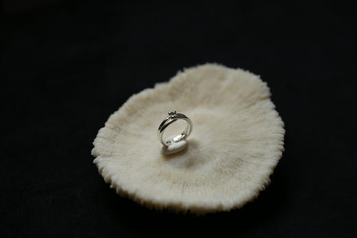 CHEZ BOQUE 爵士年代系列原创手工925银戒指《并行线》 商品图2