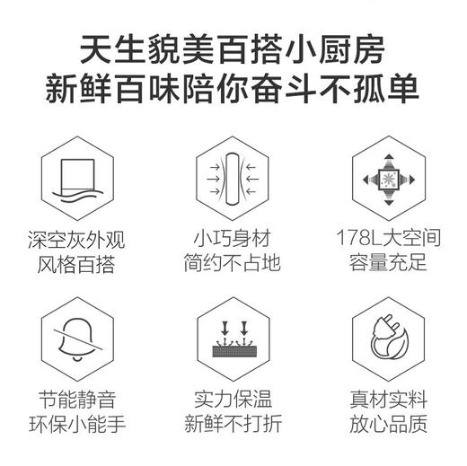 海尔（Haier）冰箱BCD-178TMPD 商品图1
