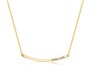 affiner阿菲娜14K金项链女士 goodluck吊坠锁骨链时尚饰品浪漫 AFP2065K 商品缩略图0