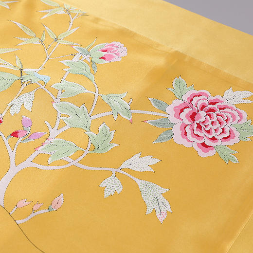 【皇锦】真丝被套印花蚕丝被套-满庭芳 商品图4