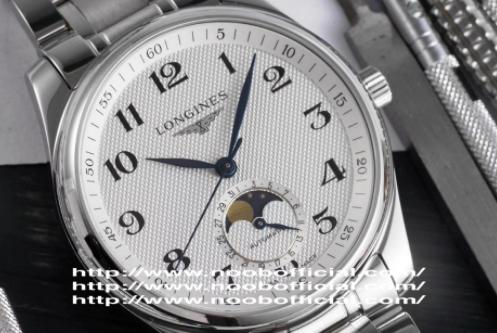 GS年度大作，浪琴名匠系列L2.909.4.78.3月相腕表压轴登场！简约优雅尽显从容气度！【表壳】1.腕表尺寸40X12毫米。GS不放过任何细节，一丝不苟的还原名匠系列表壳独特的优雅精髓，让佩戴 商品图0