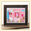 500片 平面拼图 塑料拼图H2564 Sanrio Characters 粉色之春 商品缩略图2
