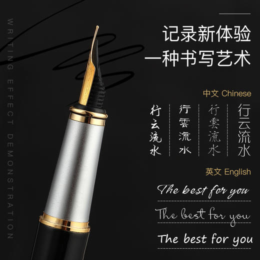 毕加索钢笔903男女商务学生用练字铱金书法钢笔墨水笔送礼盒 商品图0