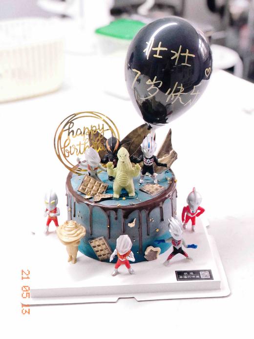 （4）奥特曼主题打怪兽，根据蛋糕大小不同，怪兽款式数量随机搭配 商品图3