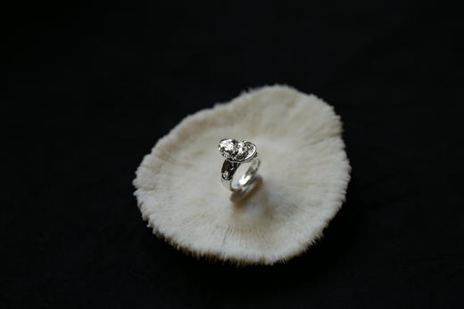 CHEZ BOQUE 覆盖系列原创手工925银戒指《彩蛋》 商品图3