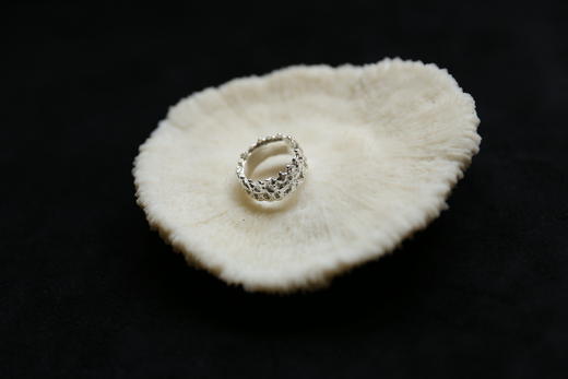 CHEZ BOQUE 覆盖系列原创手工925银戒指《太阳王》 商品图2