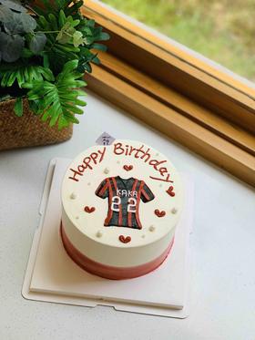 手绘球衣奶油蛋糕 下单前请仔细阅读商品详情