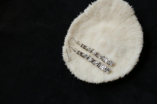 CHEZ BOQUE 覆盖系列原创手工925银耳环《缠绵》 商品图3