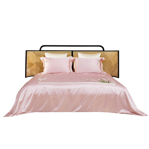 【皇锦】 真丝手绣空调被 五件套-兰兮 商品图2