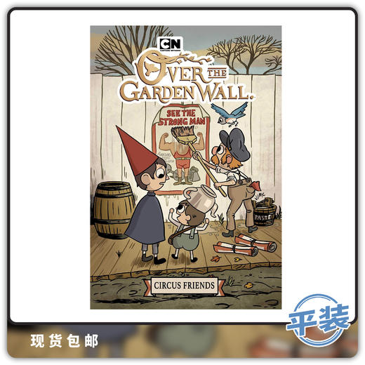 英文原版 花园墙外 Vol 2  Over Garden Wall Circus Friends Original 漫画合集 商品图0