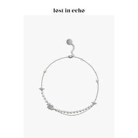 lost in echo x 摘星阁系列 新款  流星吊饰珍珠项链