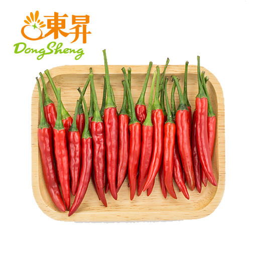 东升农场 指天椒  小米红辣椒长柄椒 广州蔬菜配送 100g 商品图1