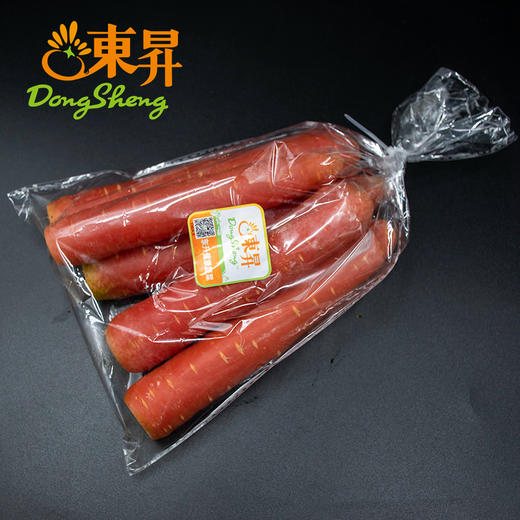 东升农场   水果胡萝卜红萝卜 甜脆榨汁 广州蔬菜新鲜配送 500g 商品图4