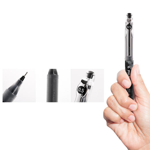 百乐啫喱墨走珠笔/0.5/BL-P50/黑色 商品图5