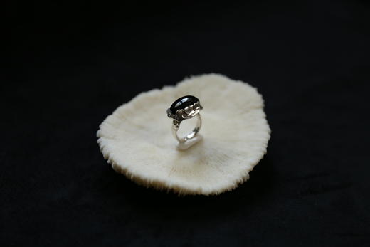 CHEZ BOQUE 印象系列原创手工925银戒指《拍岸》 商品图1