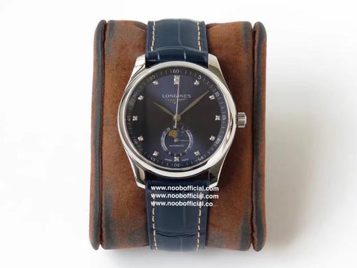 GS年度大作，浪琴名匠系列L2.909.4.78.3月相腕表压轴登场！简约优雅尽显从容气度！【表壳】1.腕表尺寸40X12毫米。GS不放过任何细节，一丝不苟的还原名匠系列表壳独特的优雅精髓‼️‼️‼️ 商品图0