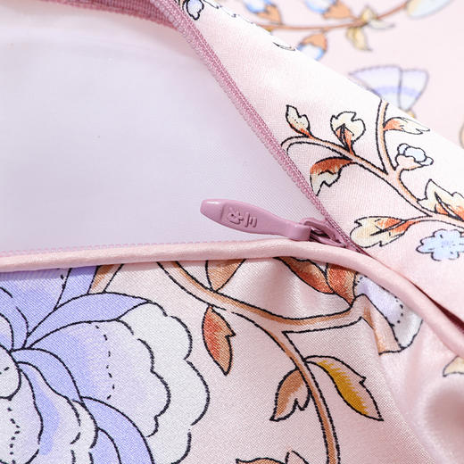 【皇锦】繁花似锦·桑蚕丝枕头护颈椎真丝荞麦枕 商品图3