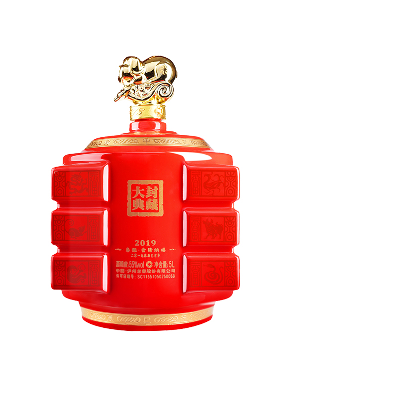 不可售卖【2019年产】瓶储年份酒 国窖1573 春酿金猪纳福55度  5L*1    泸州老窖官方旗舰店