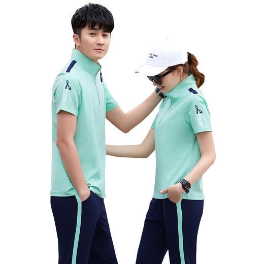 SPYG-9084ADQE夏季新款韩版情侣运动套装 商品图2