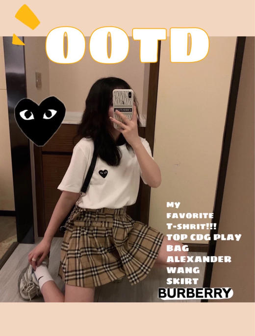 川久保玲短袖T恤，亏本清仓🉐️58一件，
两件99🉐️，包邮，限时秒杀～～～ 商品图3