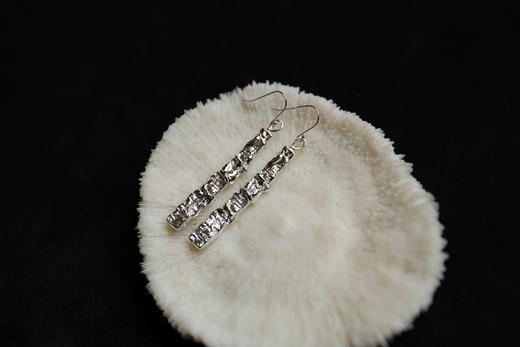 CHEZ BOQUE 覆盖系列原创手工925银耳环《缠绵》 商品图1
