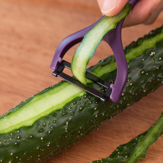 无得顶奈瓷水果刀套装| 果蔬切片削皮，锋利顺手不费力 商品图2