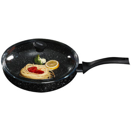 利快意大利搪瓷不粘锅无油烟煎炒锅家用一体天然气明火通用炒菜锅 商品图4