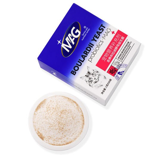 （积分兑换）【MAG U+系列 金典布拉迪酵母益生菌猫用1g*30袋】调理肠胃改善软便调理口臭护肠养胃帮助消化 商品图7